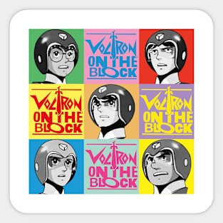 Voltron On The Block Sticker